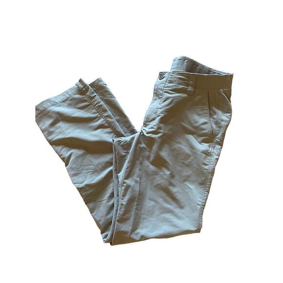 Under Armour Men's grey casual golf chino athletic pants. performance Size 34/32 - Picture 1 of 4